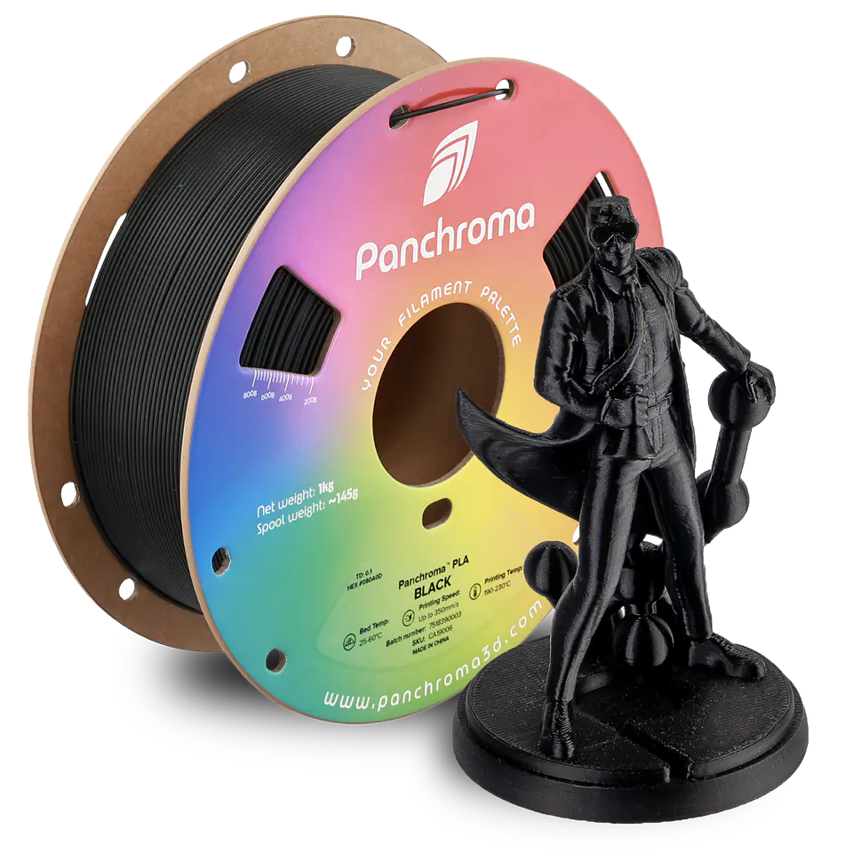 Panchroma PLA Basic 1Kg Black – Polymaker 1