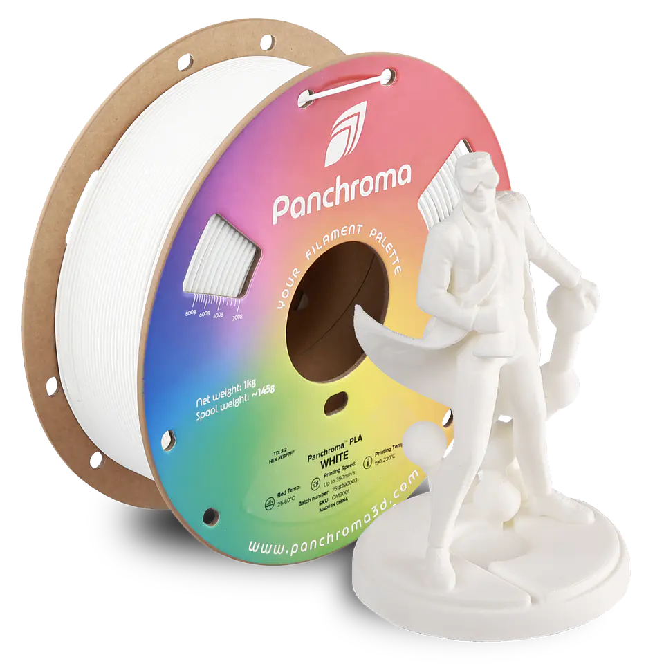 Panchroma PLA Basic 1Kg White – Polymaker 1