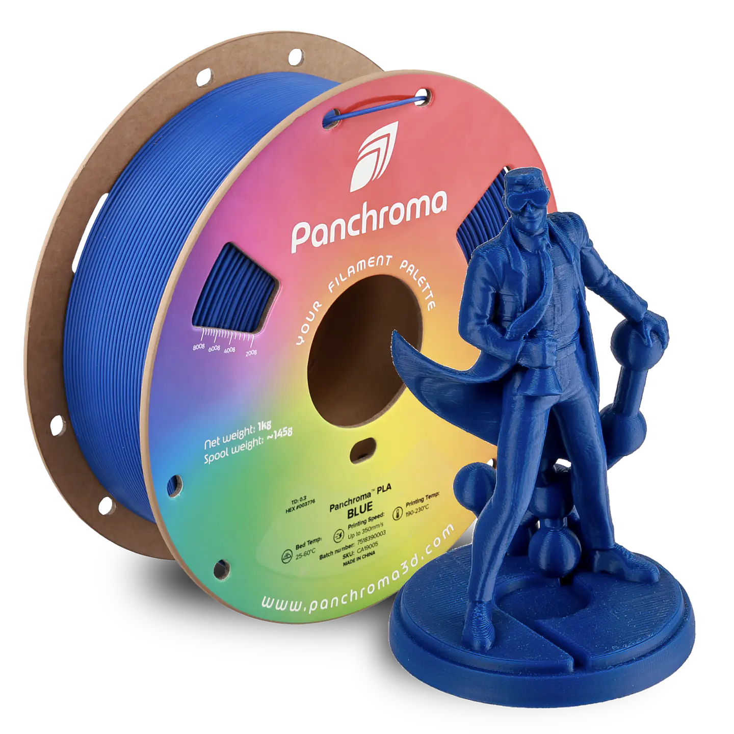 Panchroma PLA Basic 1Kg Blue – Polymaker 1