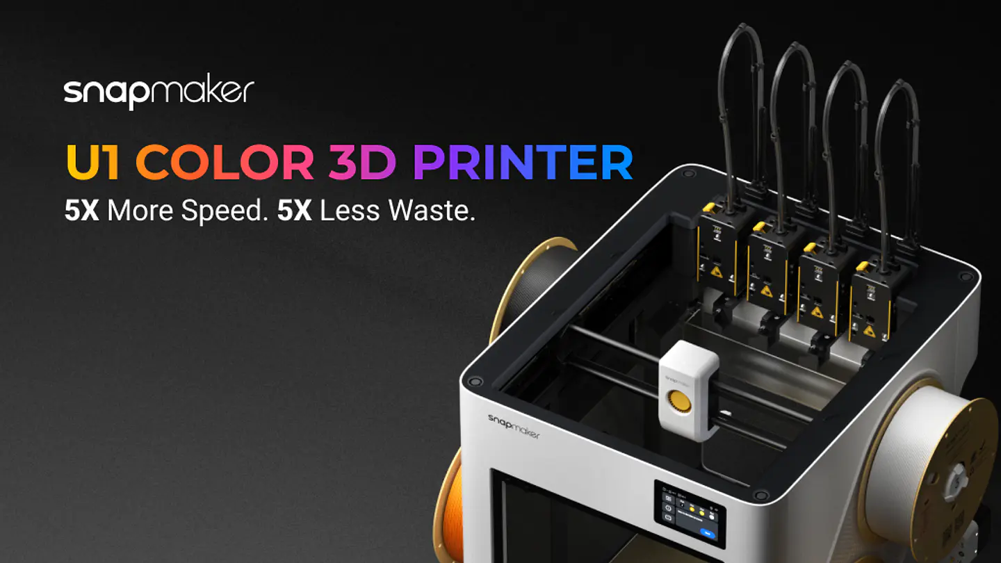 Snapmaker U1 – Impressora 3D Multicor com Tecnologia SnapSwap™ 5