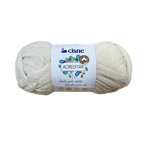 Cisne Acreditar 100% Algodón 100gr