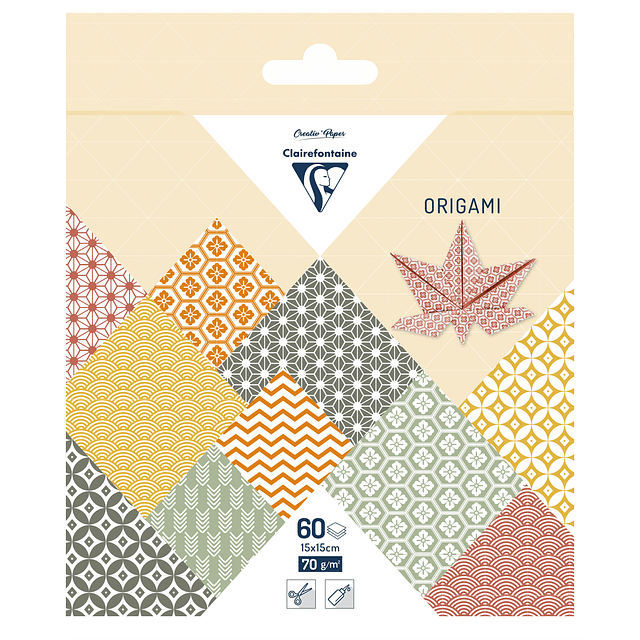 Papel Origami 15x15cm 
