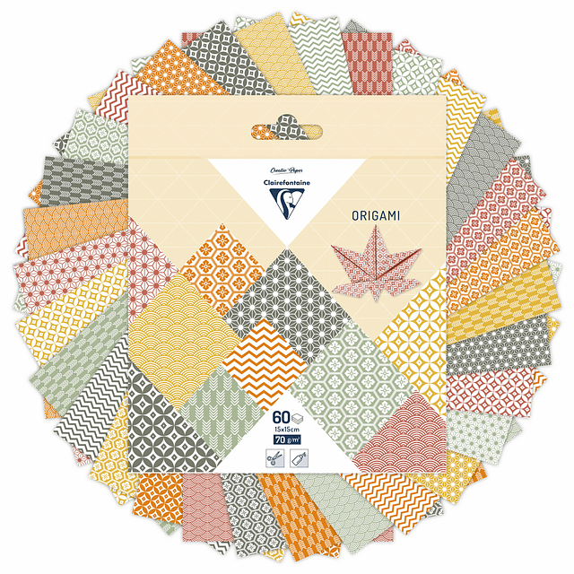 Papel Origami 15x15cm 