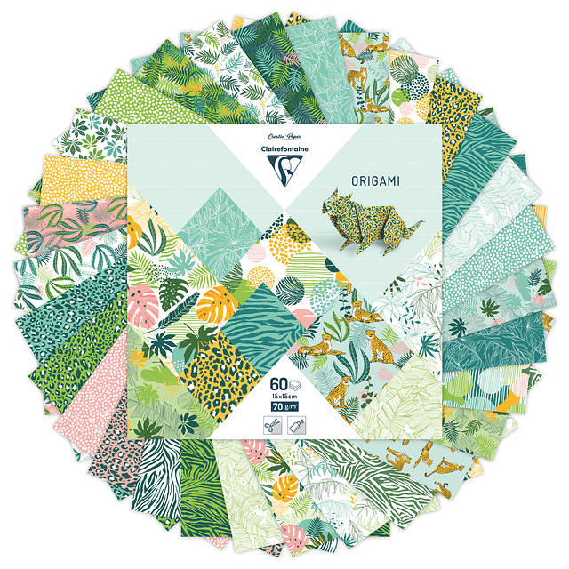 Papel Origami 15x15cm 