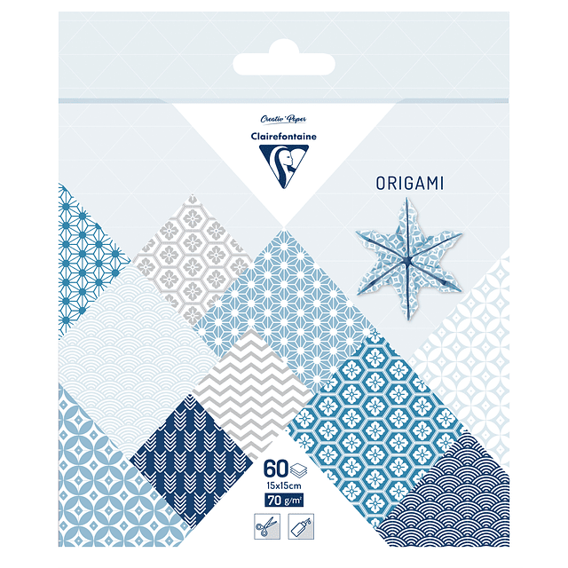 Papel Origami 15x15cm 