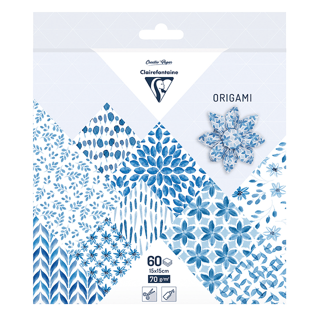 Papel Origami 15x15cm 