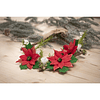 Kit DIY Papel Crepé Navidad – Corona con Flores Pascua Clairefontaine