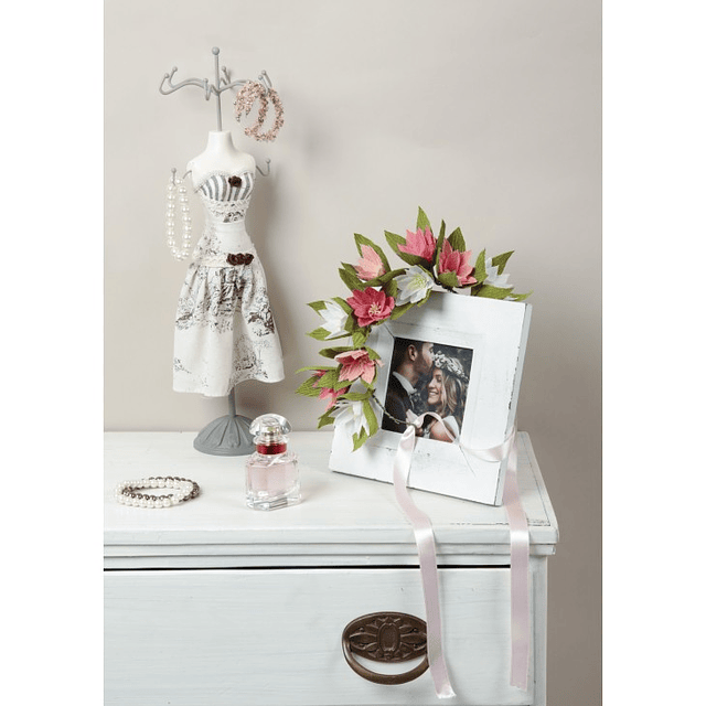 Kit DIY Papel Crepé – Corona Floral Hecha a Mano Clairefontaine