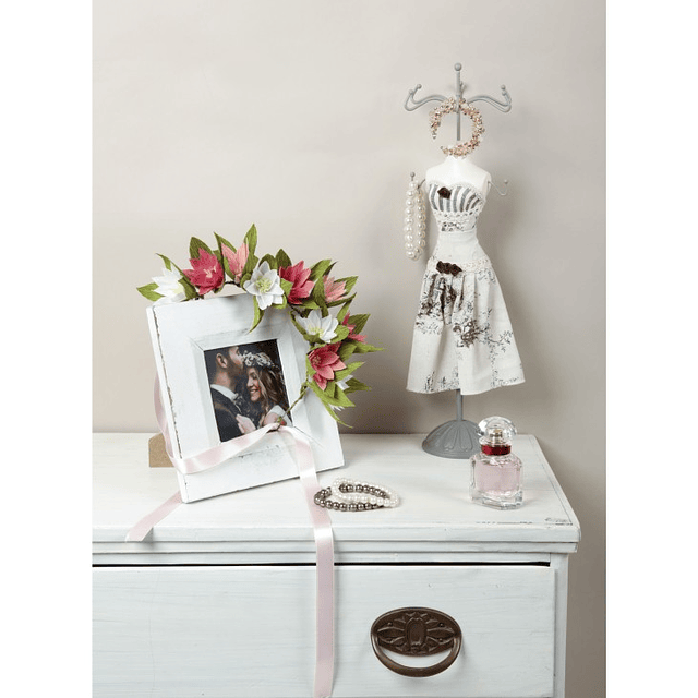Kit DIY Papel Crepé – Corona Floral Hecha a Mano Clairefontaine