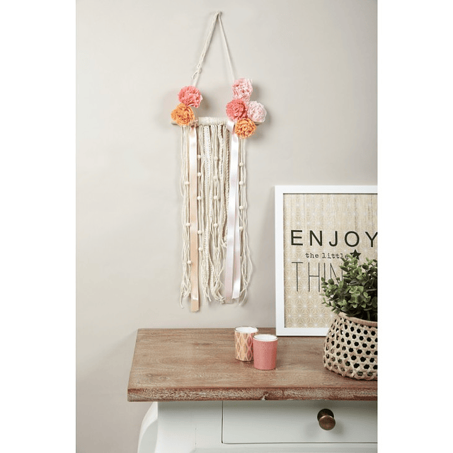 Kit DIY Papel Crepé – Decoración Colgante Floral con Flores de Papel Clairefontaine