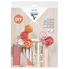 Kit DIY Papel Crepé – Decoración Colgante Floral con Flores de Papel Clairefontaine