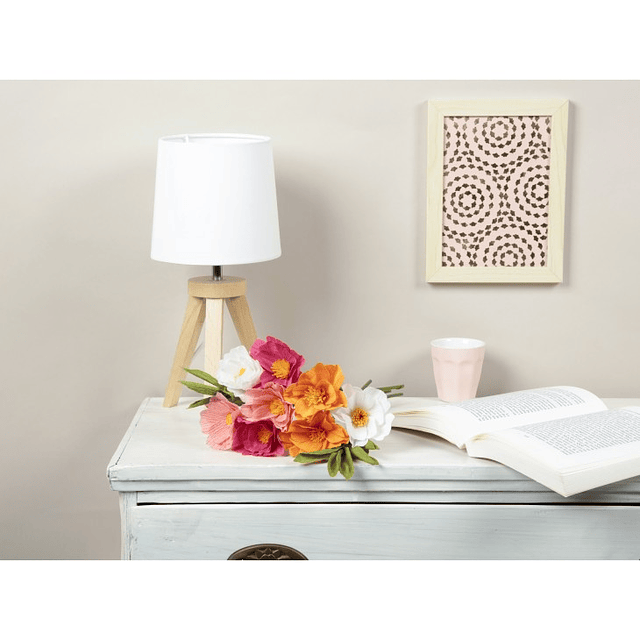 Kit DIY Papel Crepé – Flores Grandes Decorativas Clairefontaine