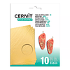 Hojas Metálicas Doradas Cernit 8x8 cm – Pack 10 Láminas para Arcilla Polimérica y Manualidades