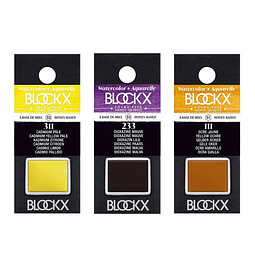 Acuarelas en Pastilla BLOCKX Extra Fine Honey-Based (70 Colores)