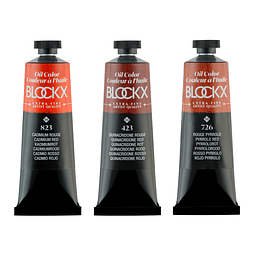 Óleos Rojos Blockx 20 ml