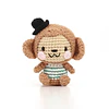 Kit de Crochet Minigurumi Nori el Mono – 10 cm
