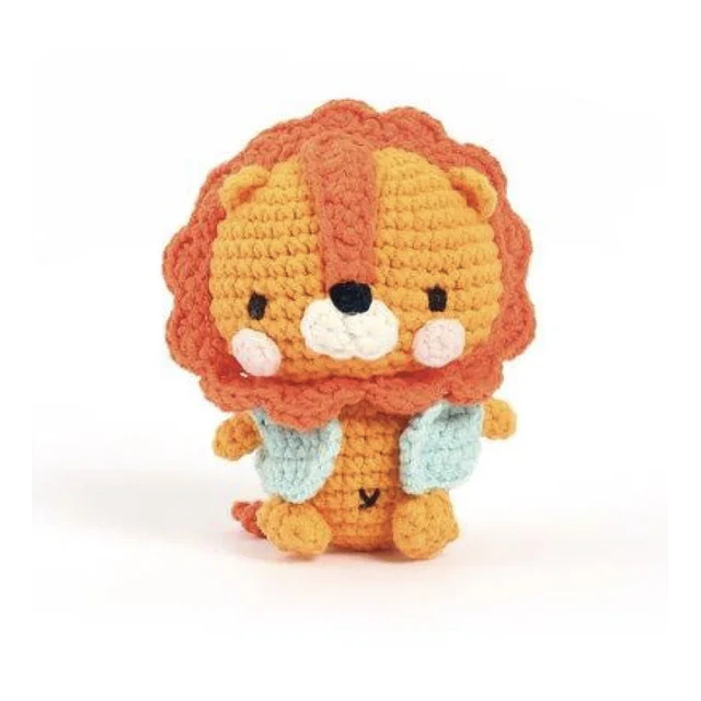 Kit de Crochet Minigurumi Nalu el León – 10 cm