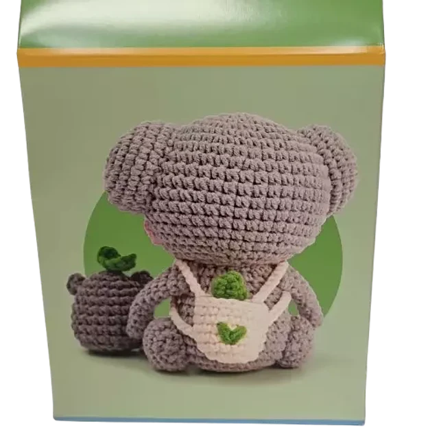 Kit de Crochet Amigurumi Kodi el Koala – 12,5 cm