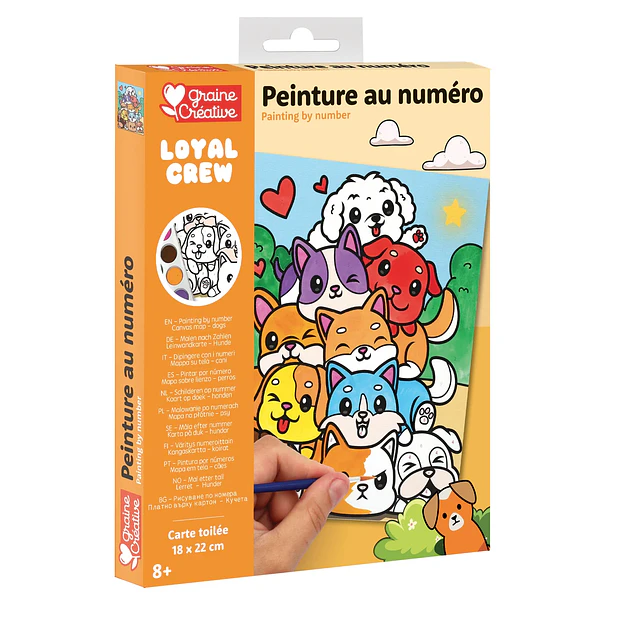 Pintura por Números Loyal Crew – Perros