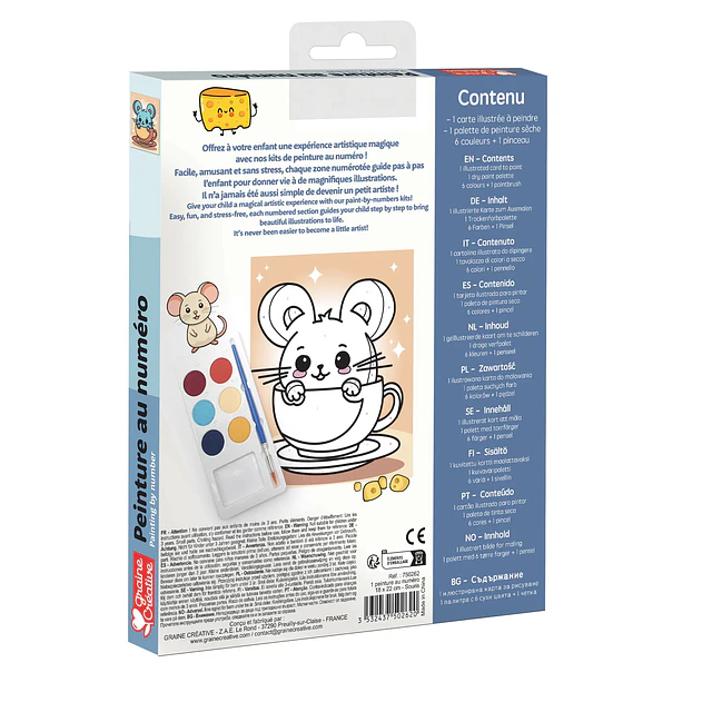 Pintura por Números Piko – Ratón