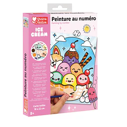Pintura por Números Ice Cream – Helados