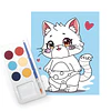 Pintura por Números Kitty – Gatito
