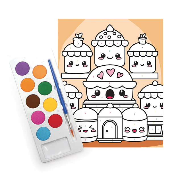 Pintura por Números Yummy – Pasteles