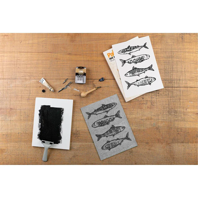 Set de Gubias para Linograbado Brause Lino – 5 Puntas