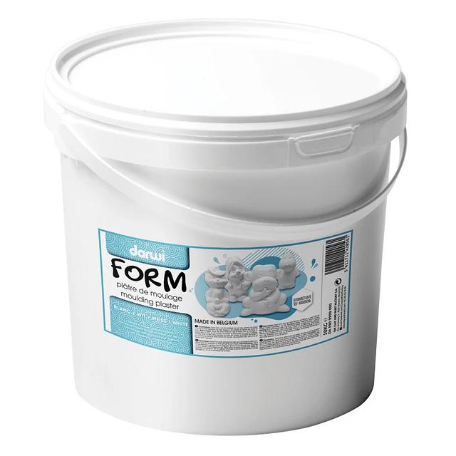 Yeso para Moldes y Colada Darwi Form – disponible en 3 kg y 10 kg