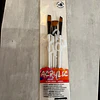 Set de 5 Pinceles Medianos Darwi For You para Pintura Acrílica