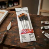Set de 5 Pinceles Grandes Darwi For You para Pintura Acrílica