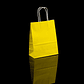 BOLSA DE PAPEL KRAFT AMARILLO 16X21X8 X12UN - Miniatura 2