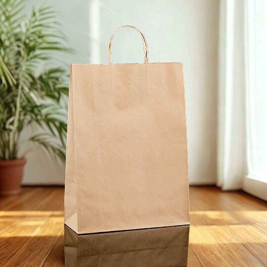 BOLSA DE PAPEL KRAFT 30X12X41 TOR 1