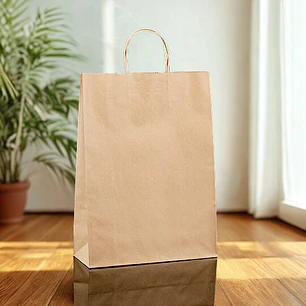 BOLSA DE PAPEL KRAFT 30X12X41 TOR