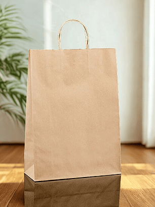 BOLSA DE PAPEL KRAFT 30X12X41 TOR