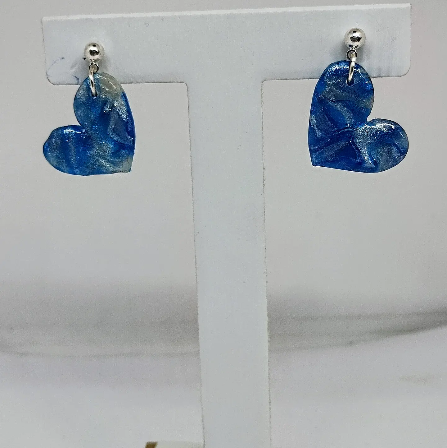 Mini corazones azul 1