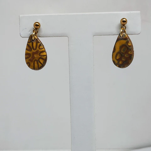 Mini gotas doradas