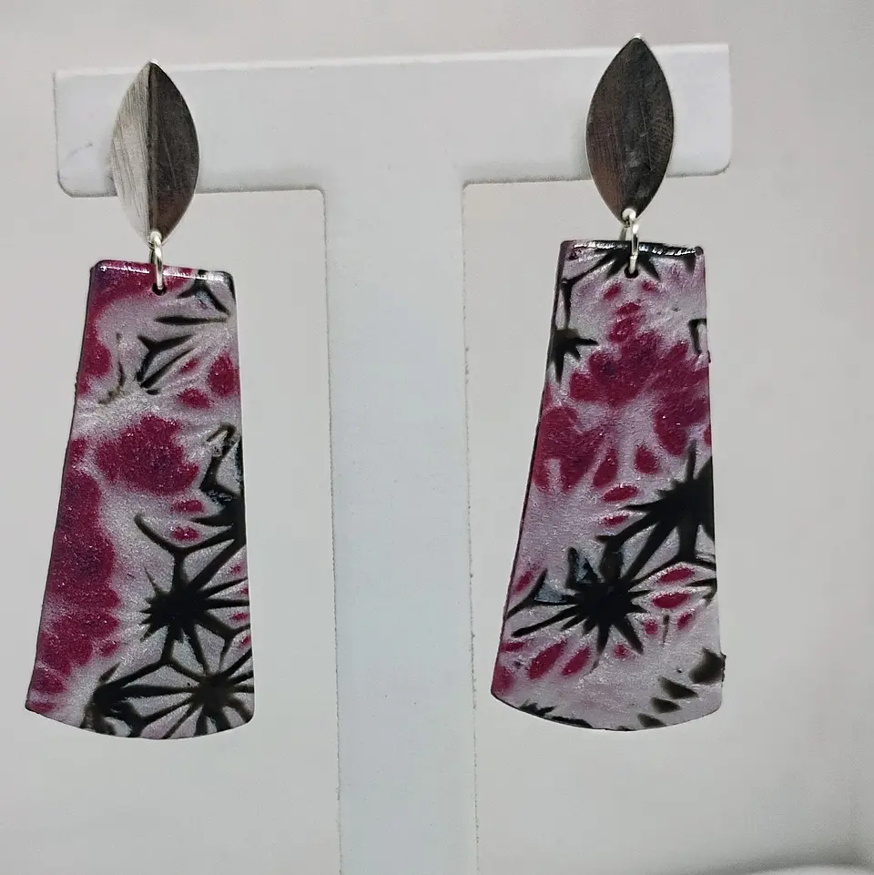 Alargados rosados con blanco y negro 1