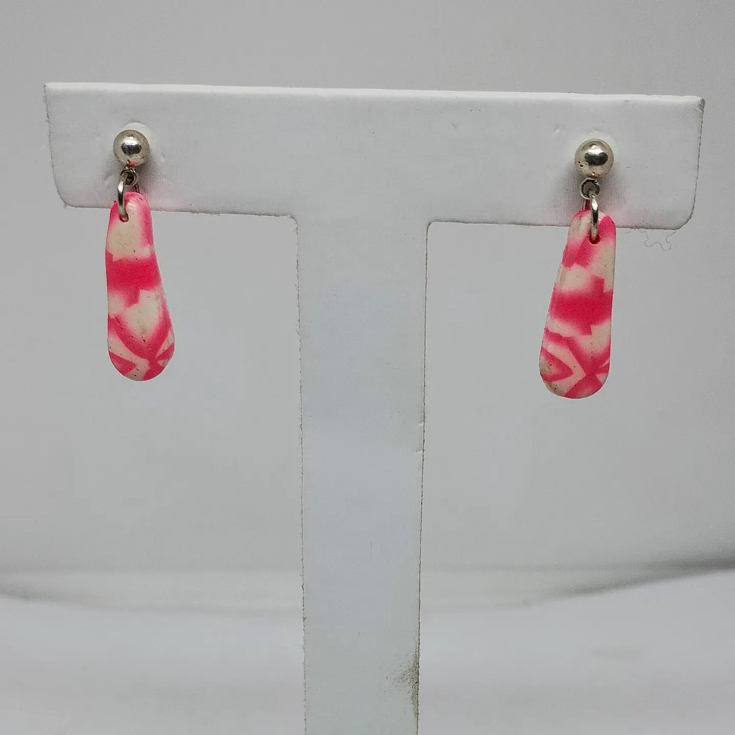 Mini aros rosa fuerte 1