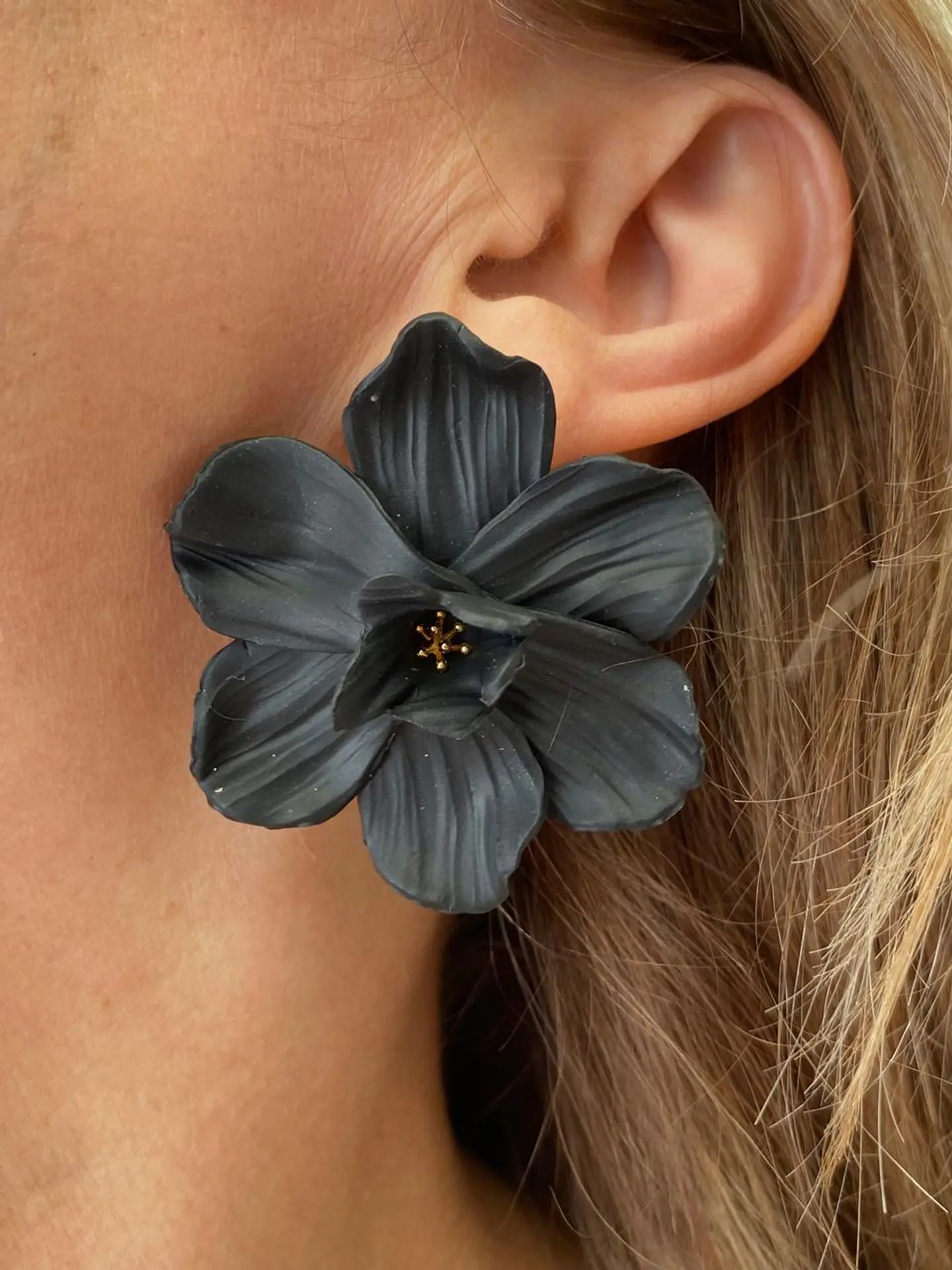 Aros flores de arcilla polimerica  1