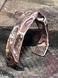 Pulsera martillada cobre - Miniatura 2