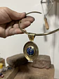 Tiara de bronce con medallon de lapislázuli  - Miniatura 1