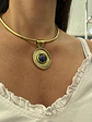 Tiara de bronce con medallon de lapislázuli  - Miniatura 2