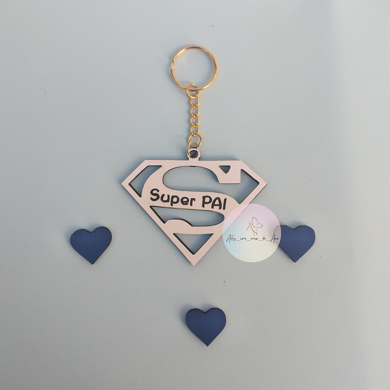 Porta-chaves super pai 1