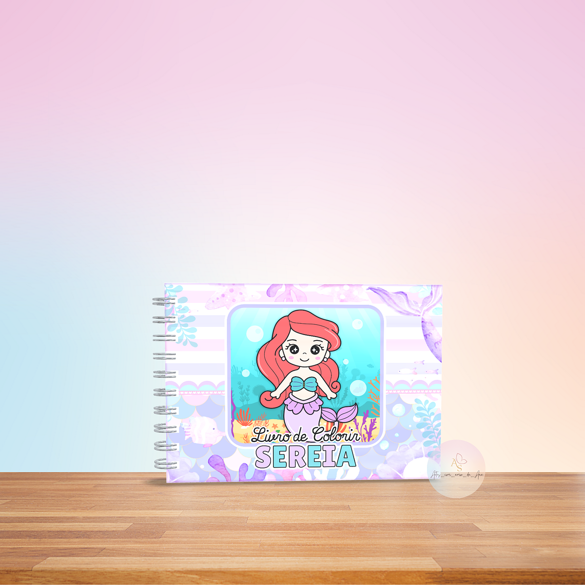 Livro de Colorir - Sereia 1