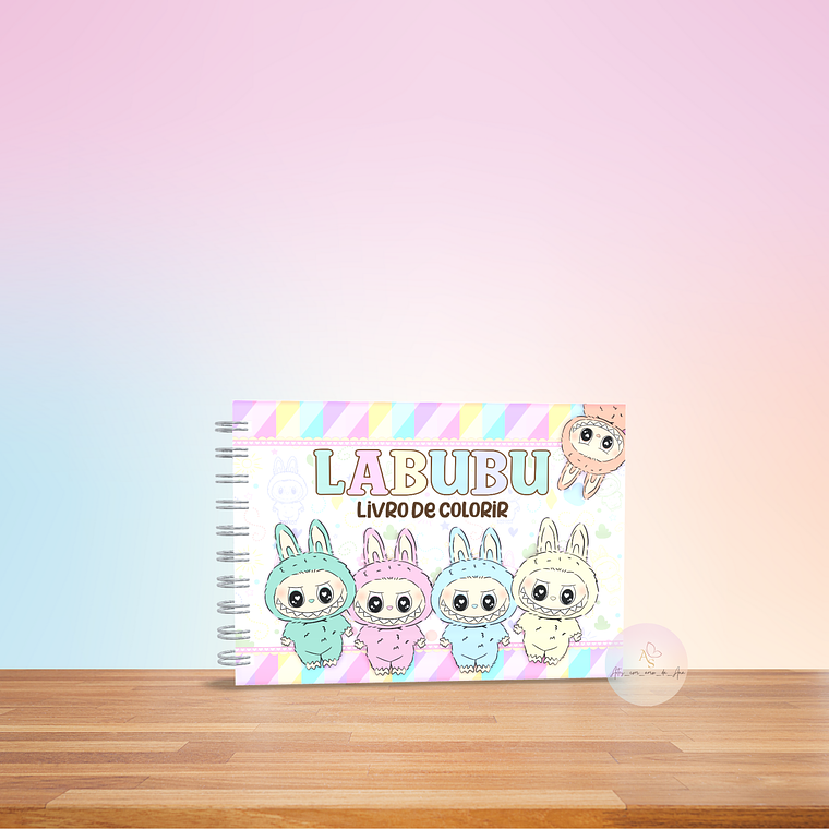 Livro de Colorir - Labubu 1