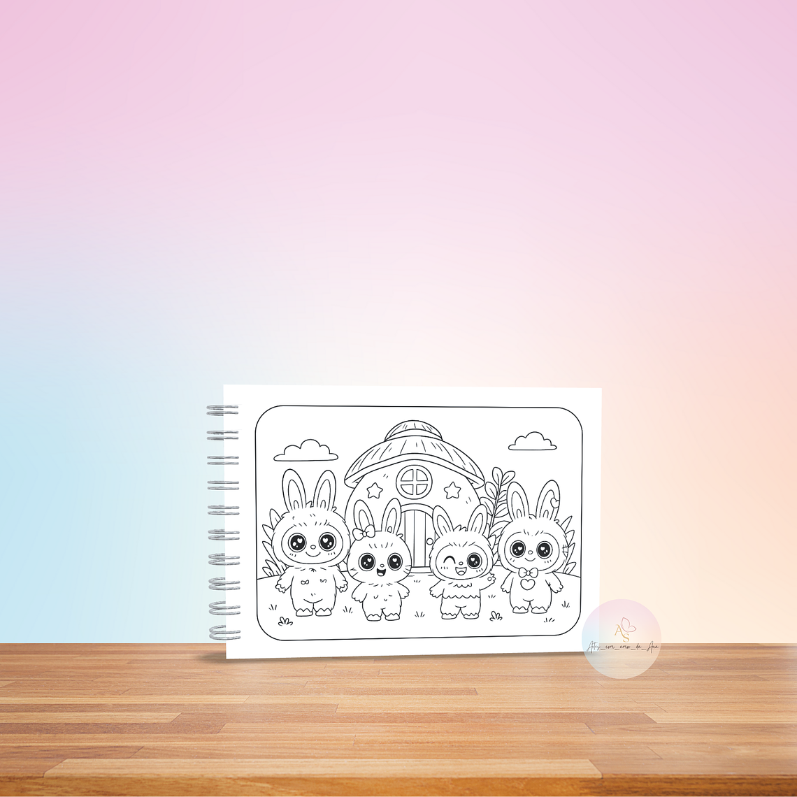 Livro de Colorir - Labubu 2