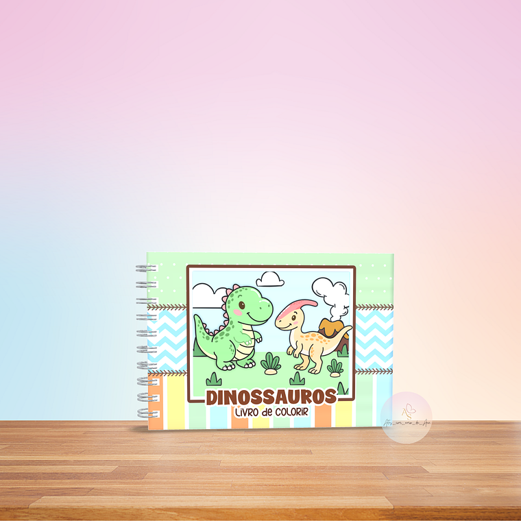 Livro de Colorir - Dinossauro 1