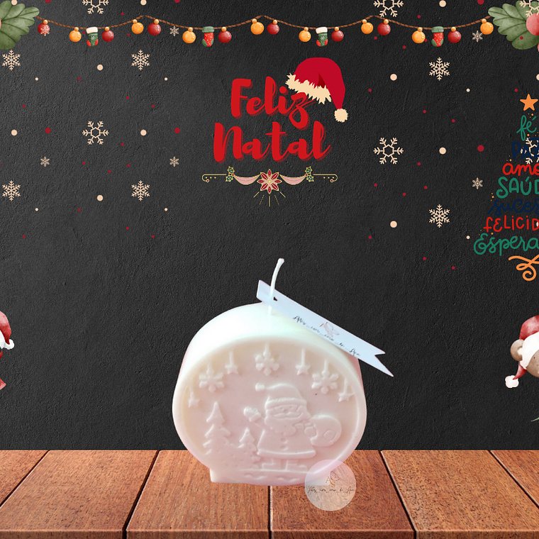 Velas de Natal - Pai Natal 2 1