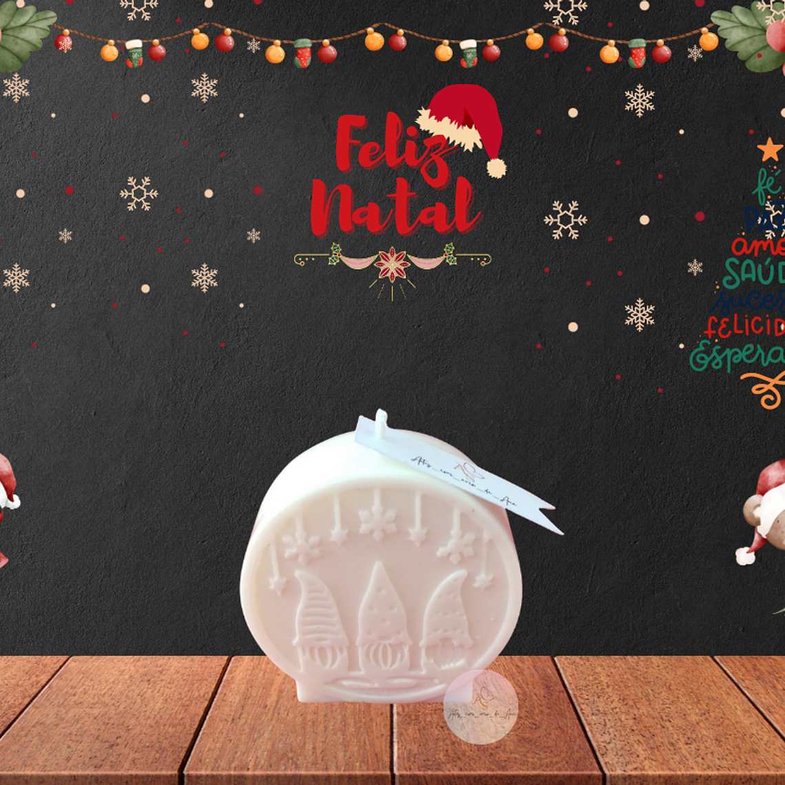 Vela Natal - Gnomo 1